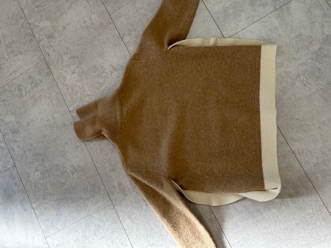 COACH ブラウン タートルネックセーター