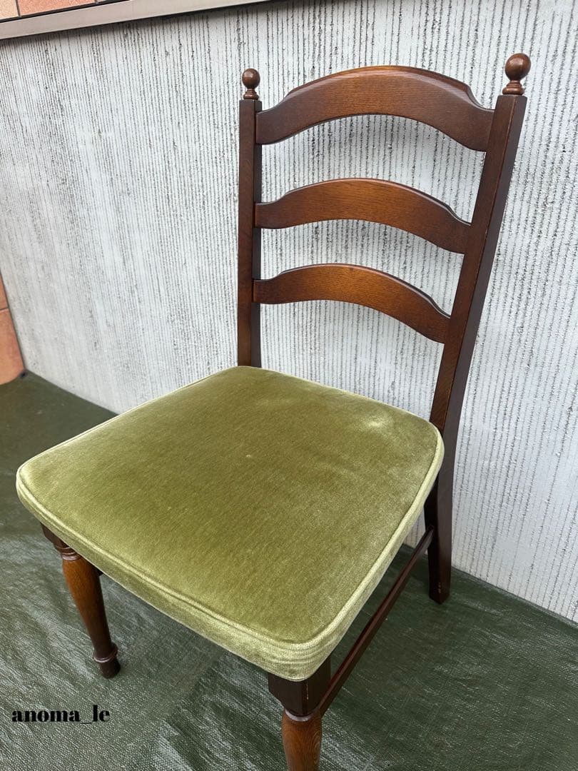 【ダイニングチェア】飛騨産業　キツツキ　ラダーバックチェア　ヴィンテージ◎