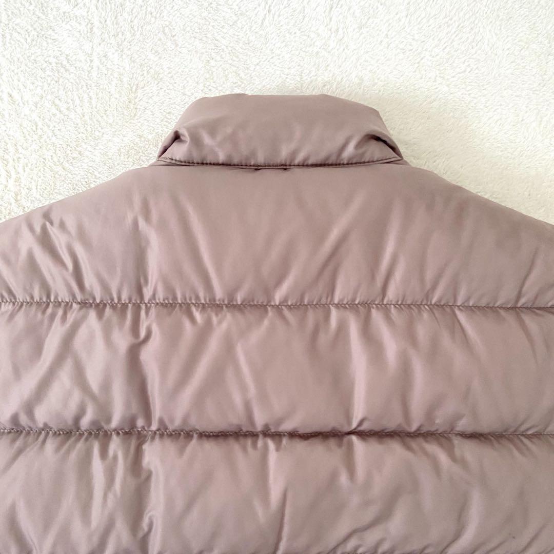 BURBERRY BRIT メガノバチェック ダウンベスト パファーベスト　L