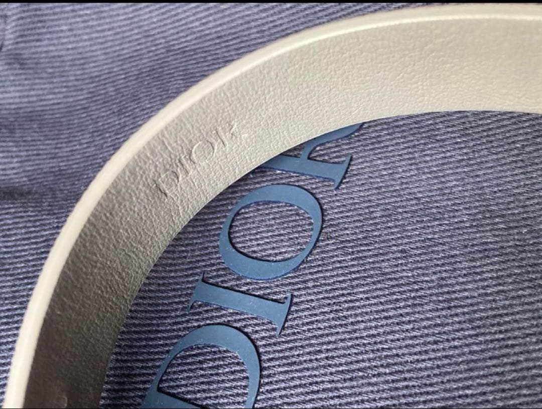 Dior ディオール CD ダイヤモンドブレスレット ロゴ　グレー 美品