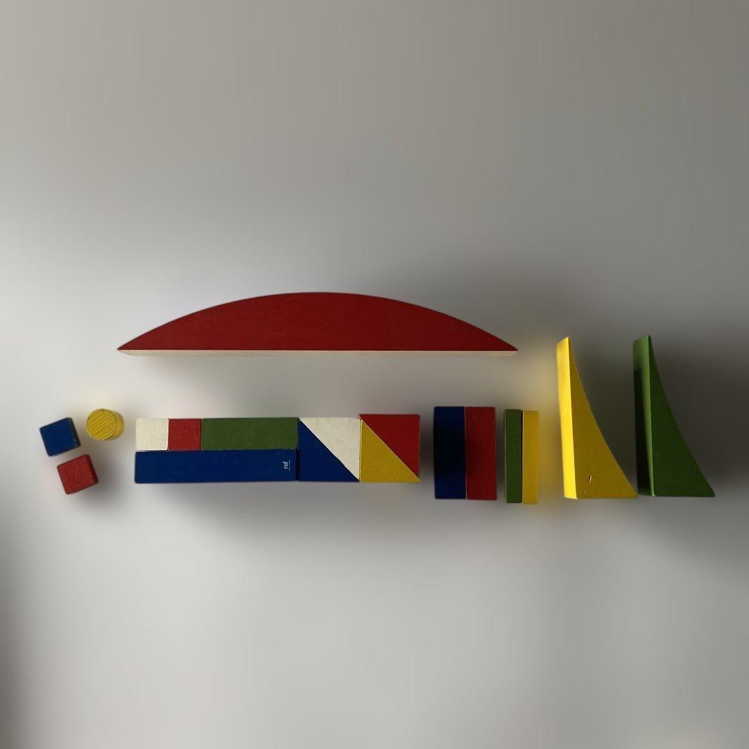ネフ Naef バウハウス バウスピール Bauhaus 積み木 知育玩具 箱付
