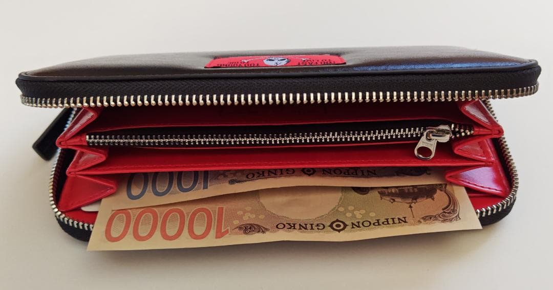 【新品】ピンクドラゴン / Cream Soda ファスナー ウォレット