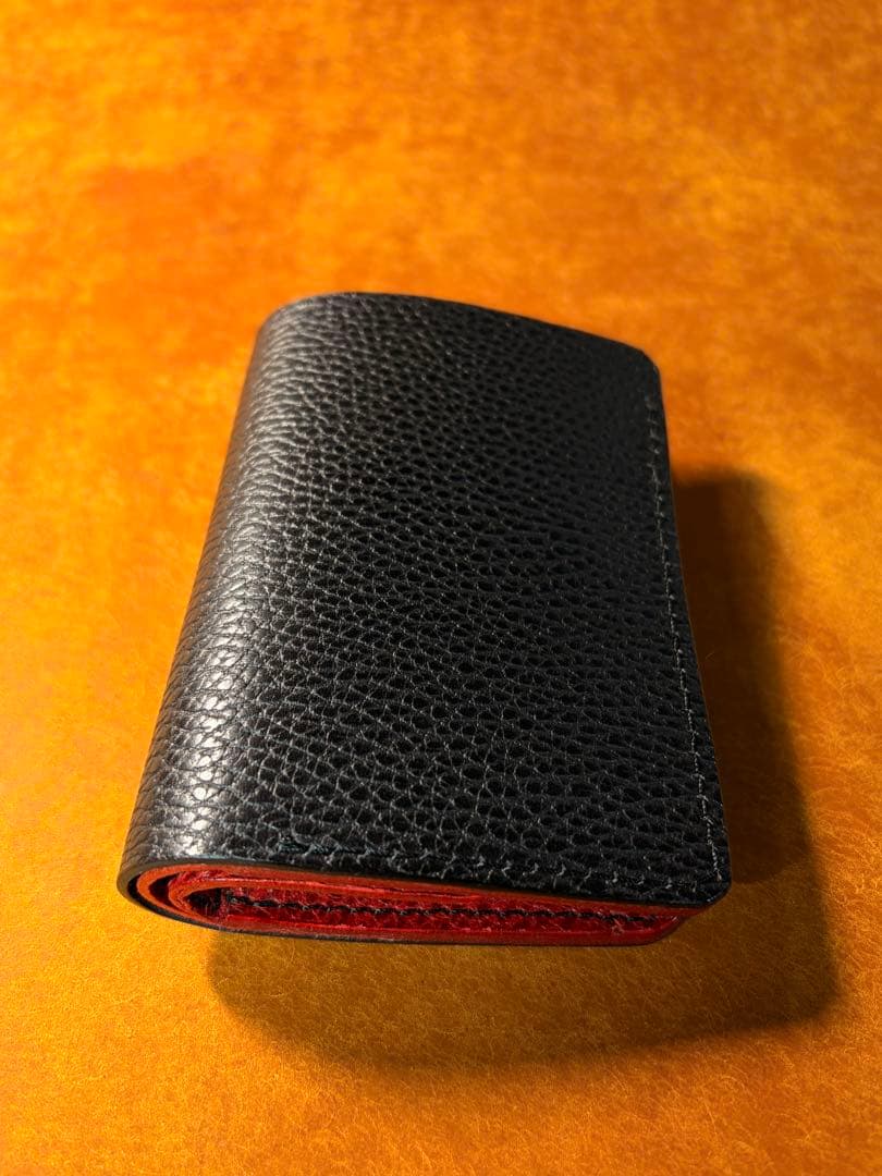 イタリアンレザードラーロ二つ折り財布