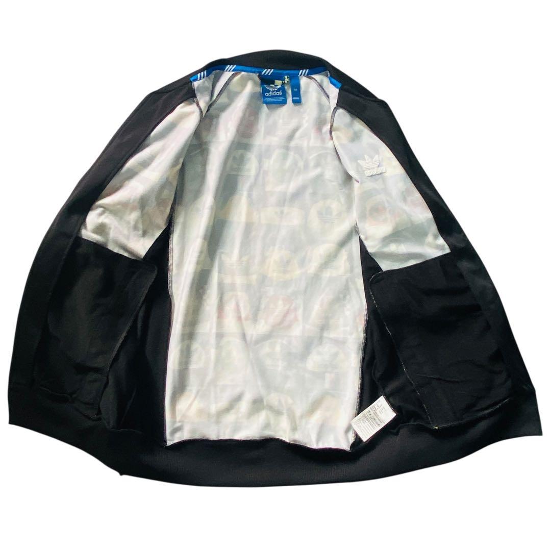 【美品】adidas 総柄　トラックジャケット　XL