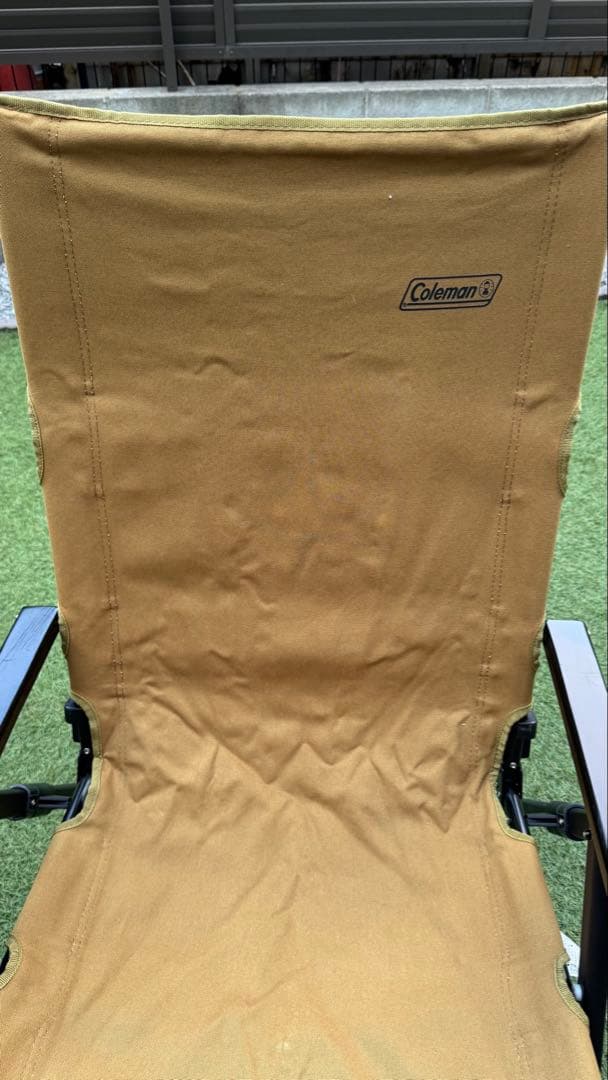 コールマン　レイチェア（２脚）　シート生地コットン