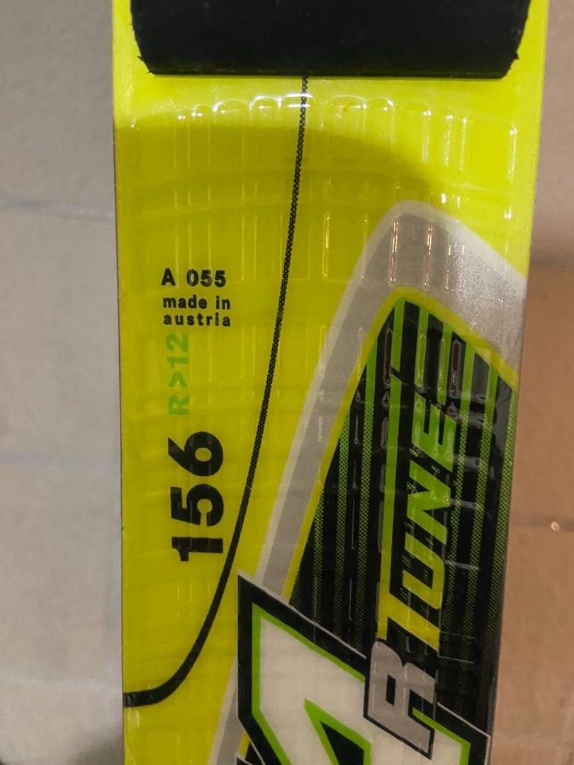 フィッシャー156㎝板、ビンディングセット