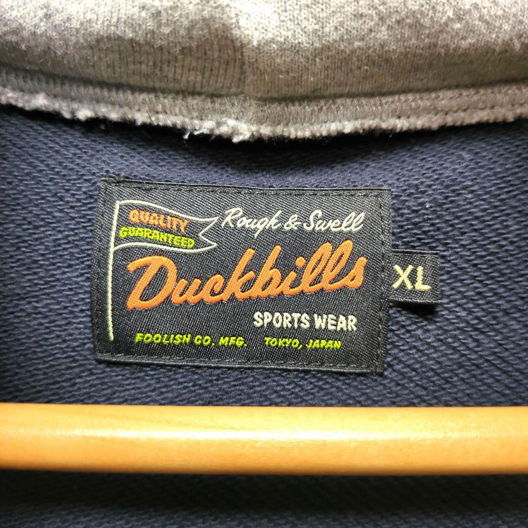 ROUGHANDSWELL ラフアンドスウェル パーカー ネイビー XL