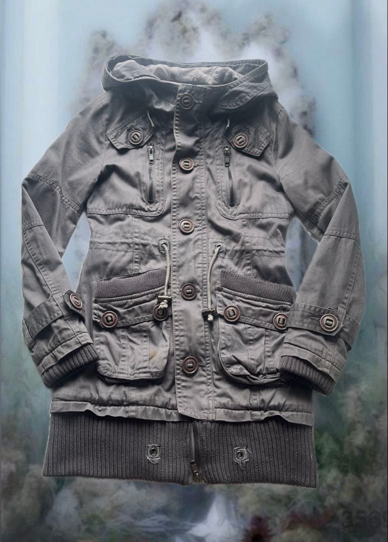 希少 ミリタリージャケット GHOST OF HARLEM