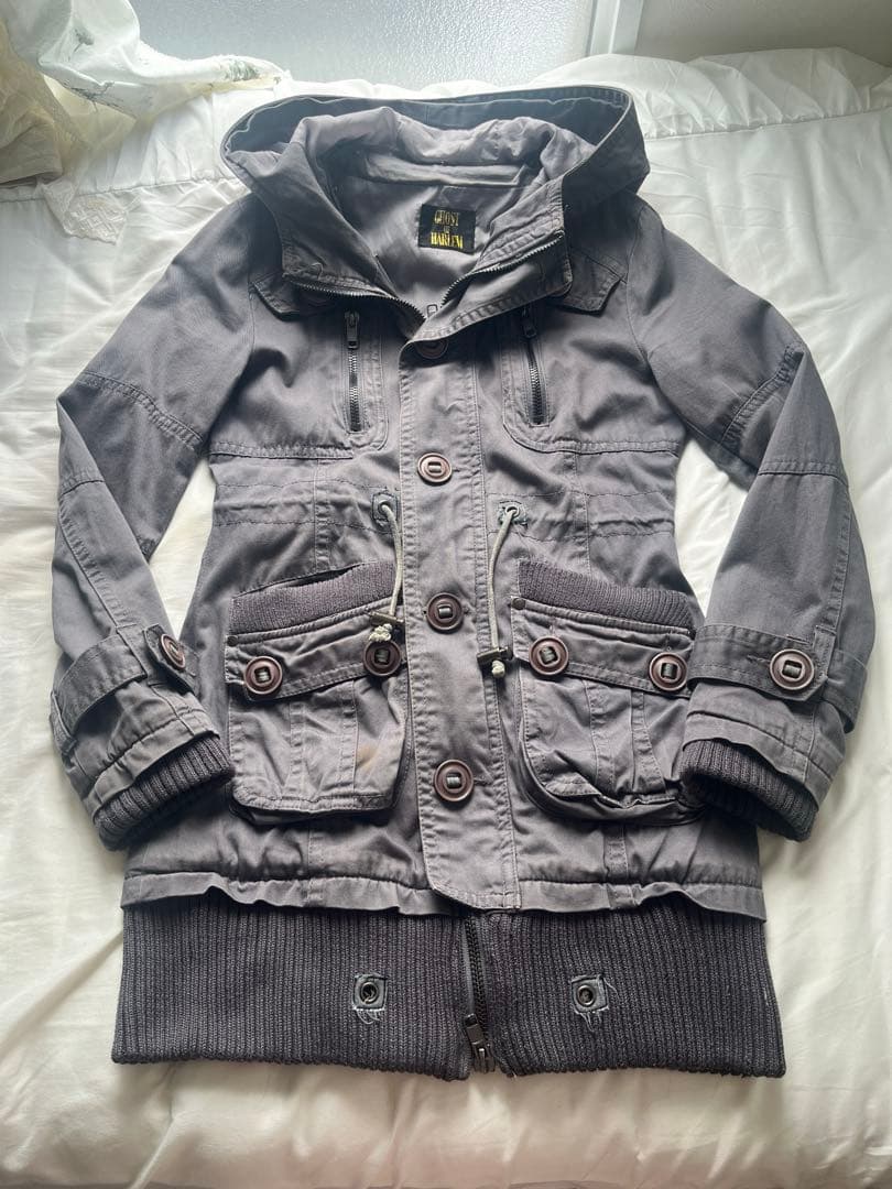 希少 ミリタリージャケット GHOST OF HARLEM