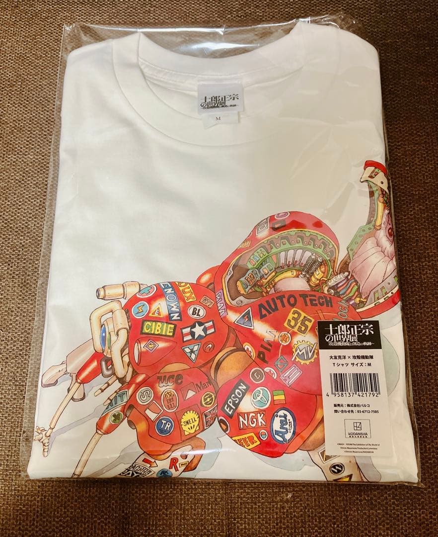 大友克洋×攻殻機動隊 M 士郎正宗の世界展 Tシャツ PARCO