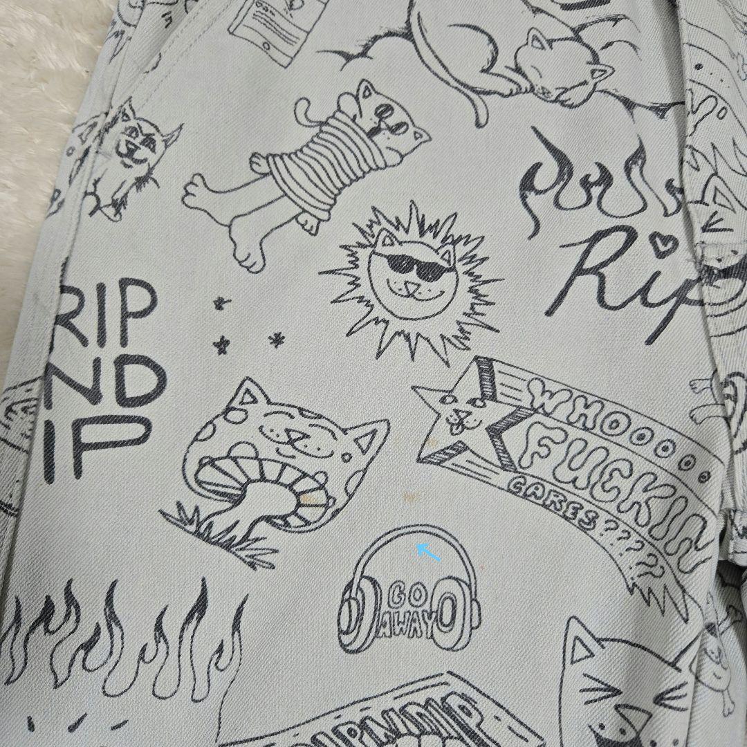 Ripndip リップンディップ シャーピー デニム 上下 セットアップ 即完売