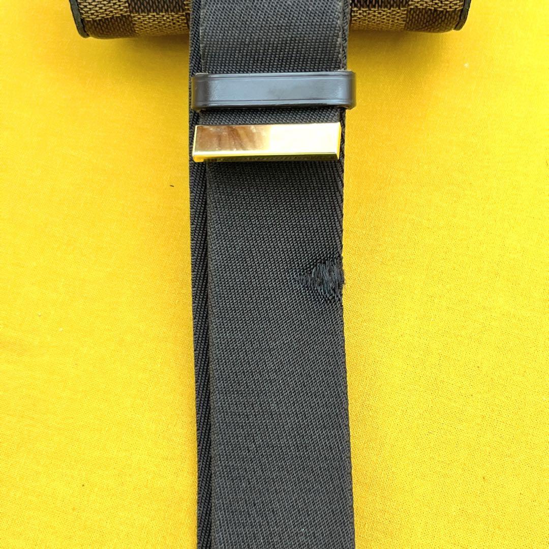 美品　ルイヴィトン　ダミエ　ジェロニモス　ボディーバッグ