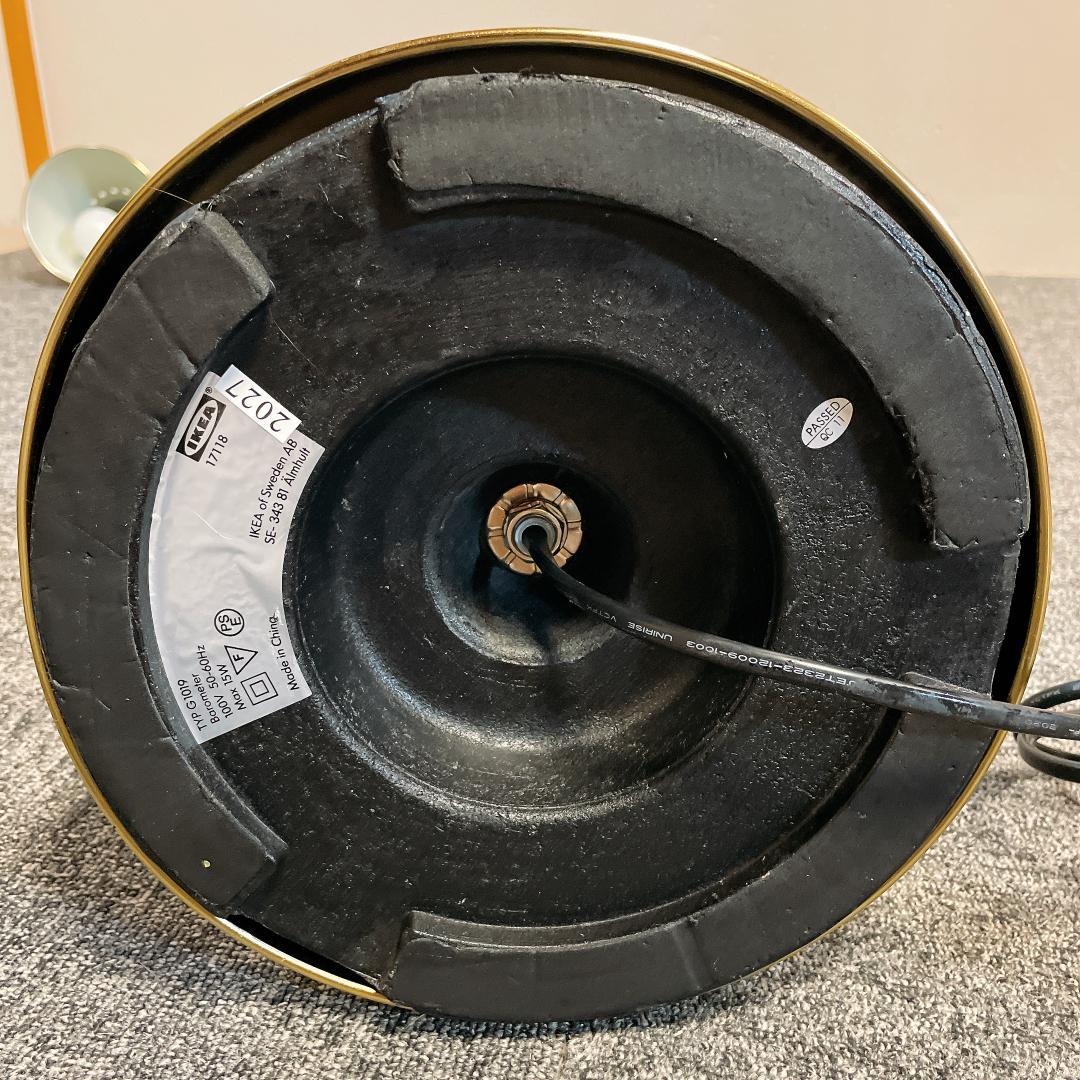 希少　IKEA イケア BAROMETER フロアランプ 真鍮 ゴールド