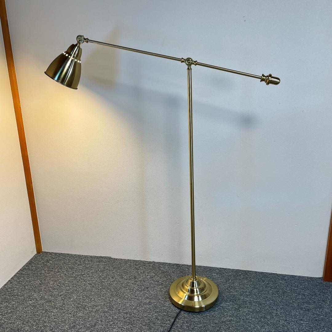 希少　IKEA イケア BAROMETER フロアランプ 真鍮 ゴールド