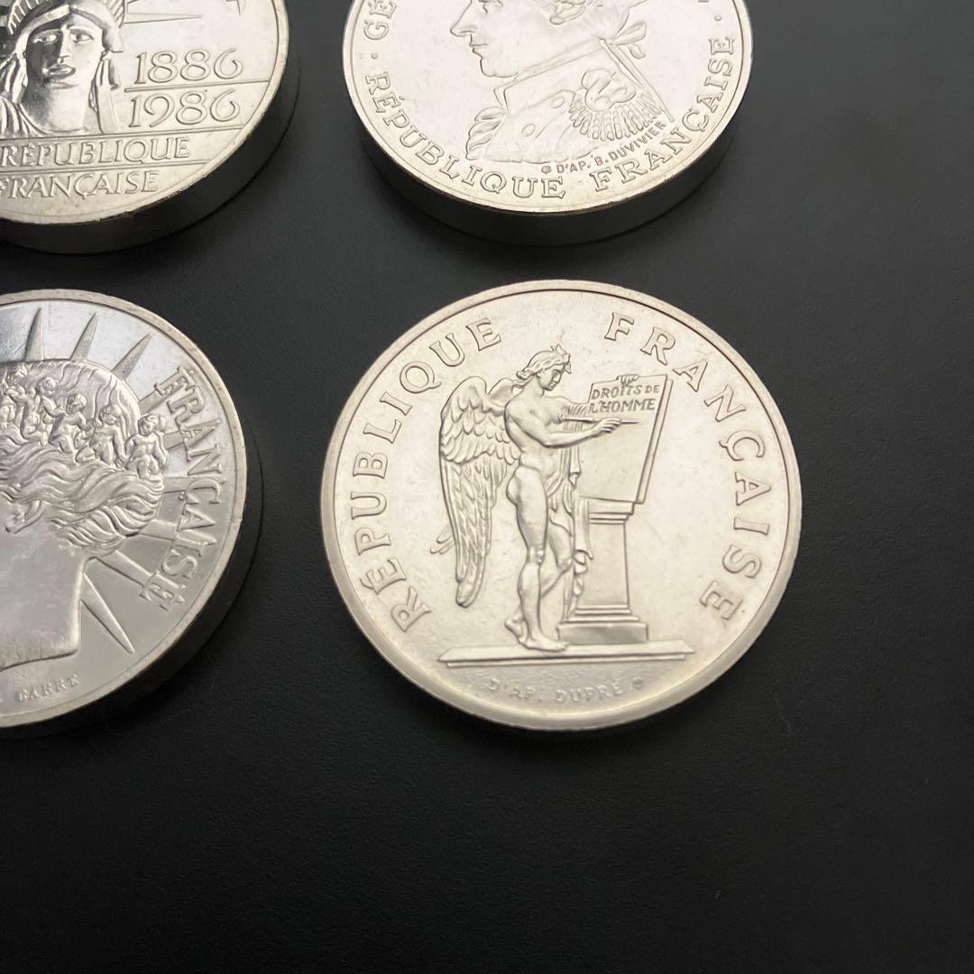 フランス　銀貨　ピエフォー