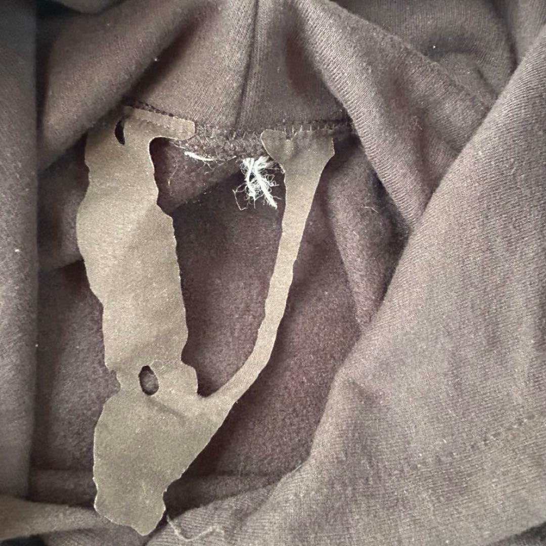 VLONE プルオーバーパーカー ブラック L FRIENDS NO CAP