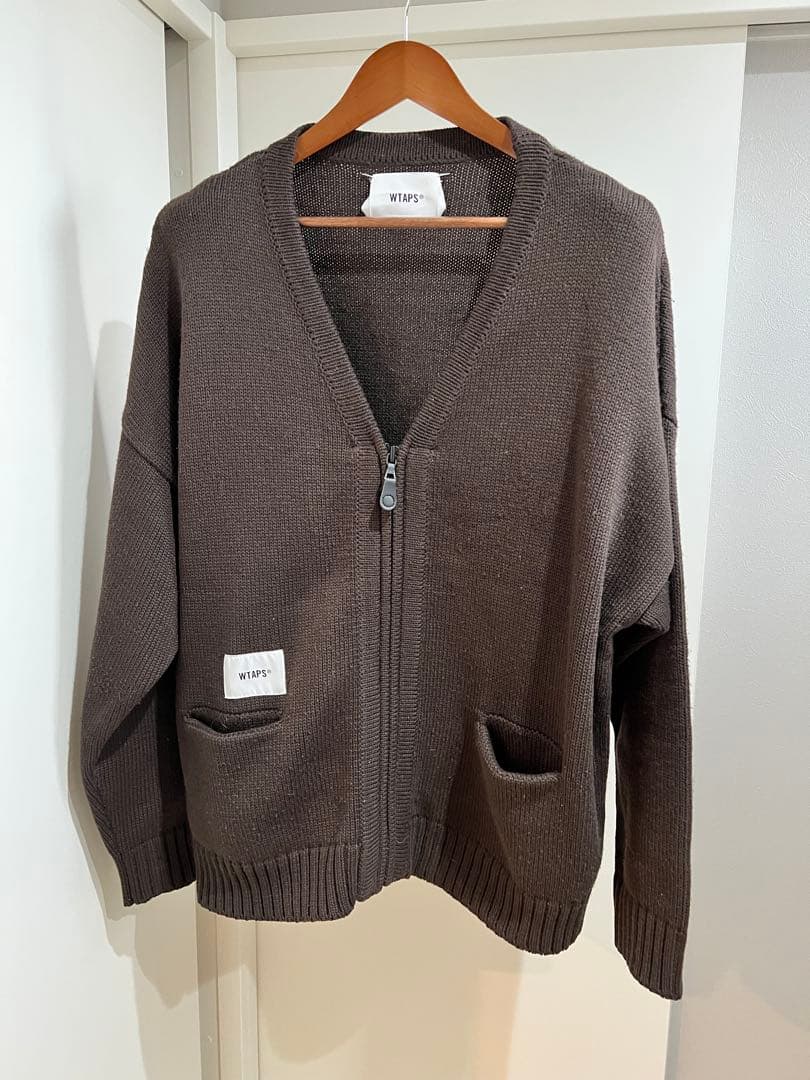 WTAPS PALMER SWEATER ジップカーディガンx03