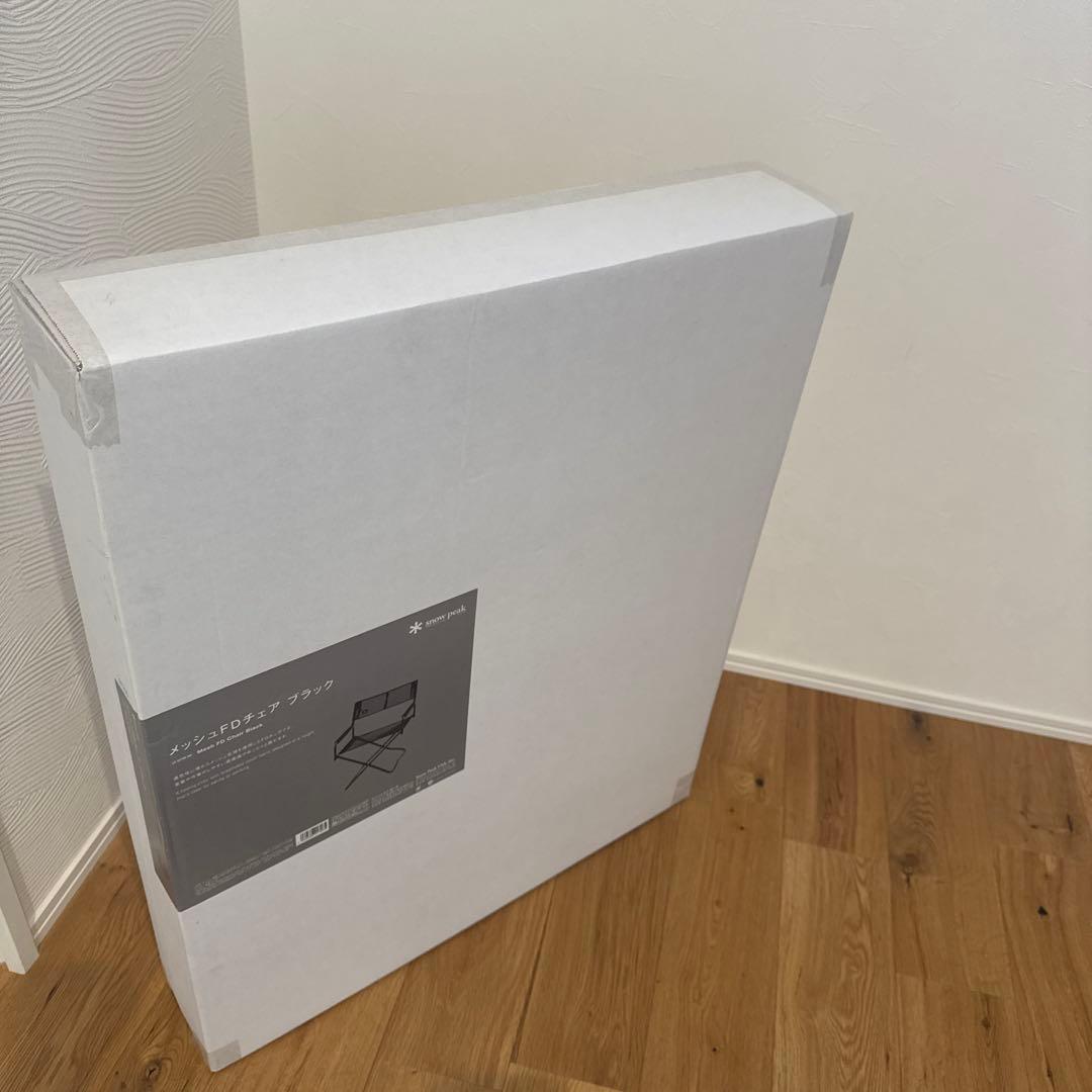 【新品未開封】 peak メッシュFDチェア ブラック