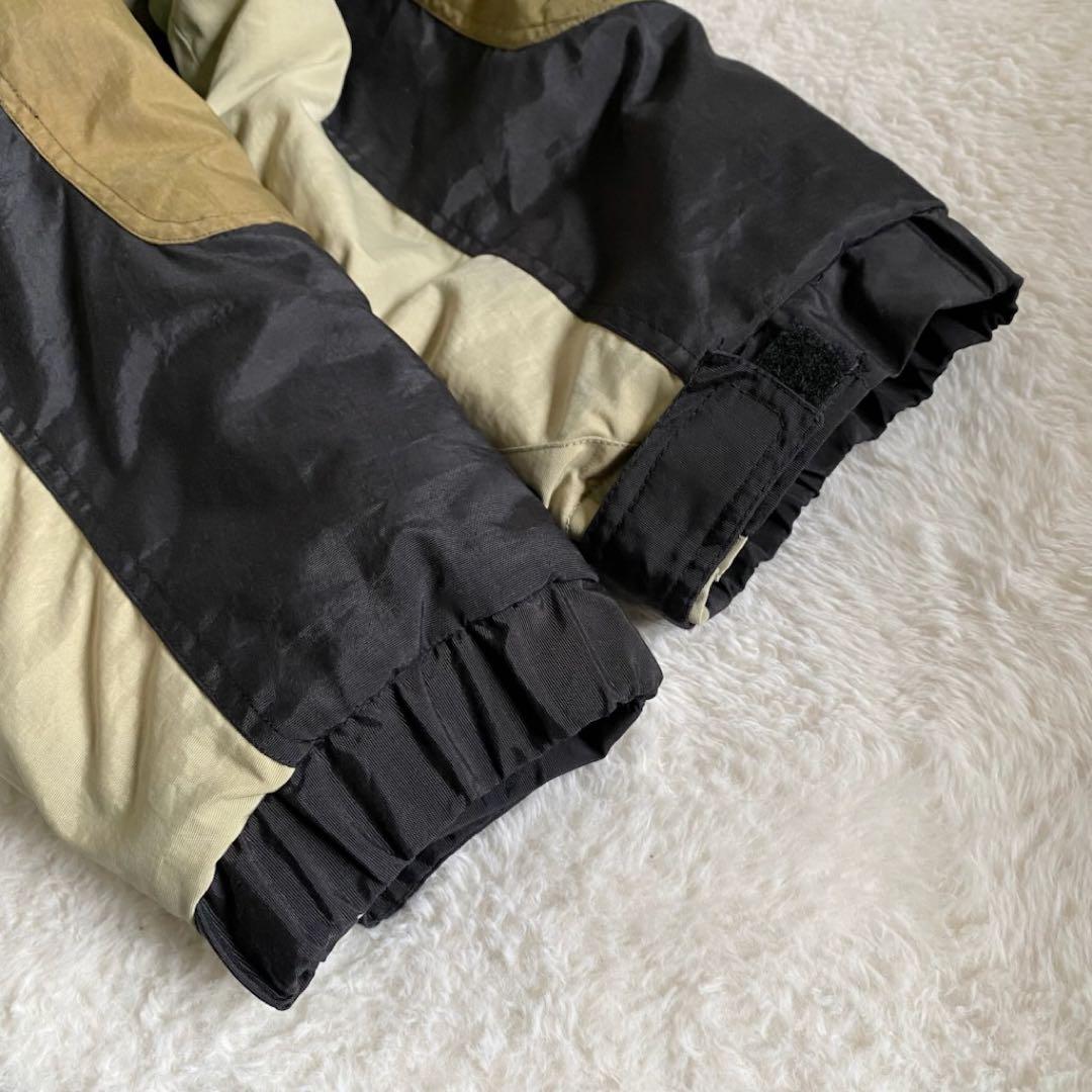 old stussy 紺タグ　中綿パデットジャケット　刺繍ロゴ　ブラック　XL