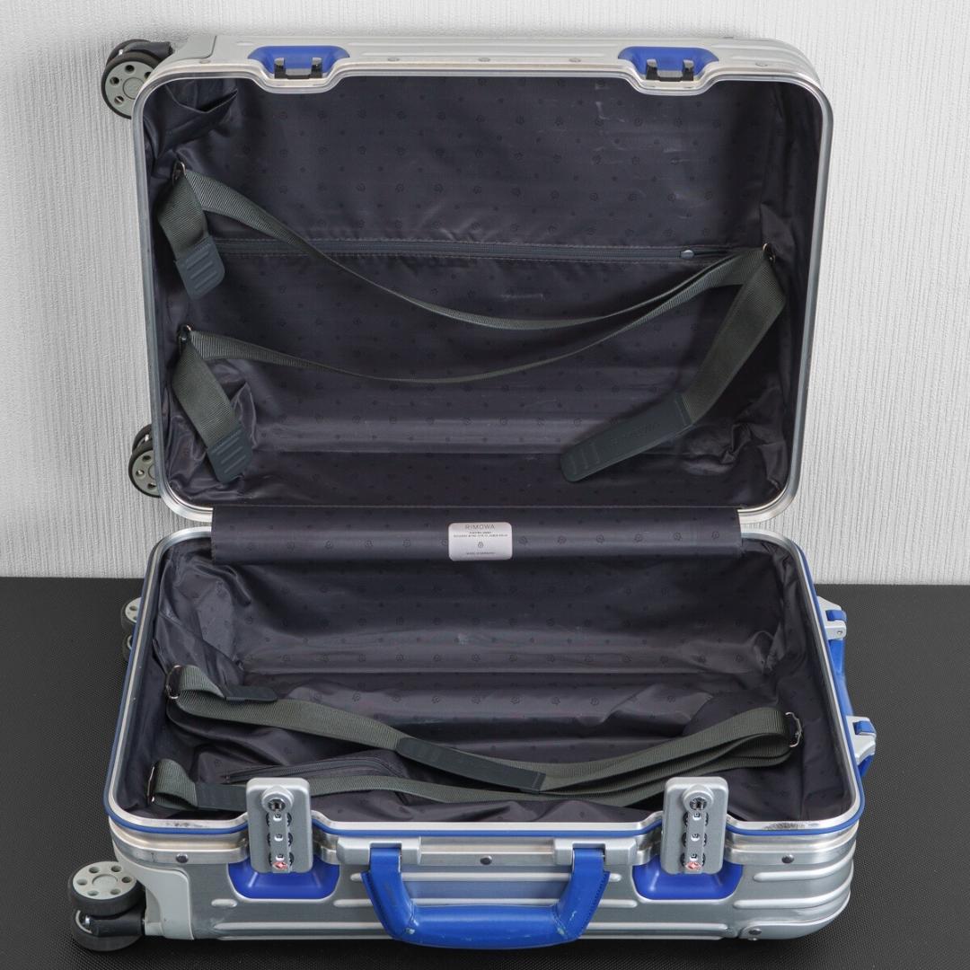 リモワ オリジナルキャビン ツイスト 35L ブルー 機内持ち込み 4輪 TSA