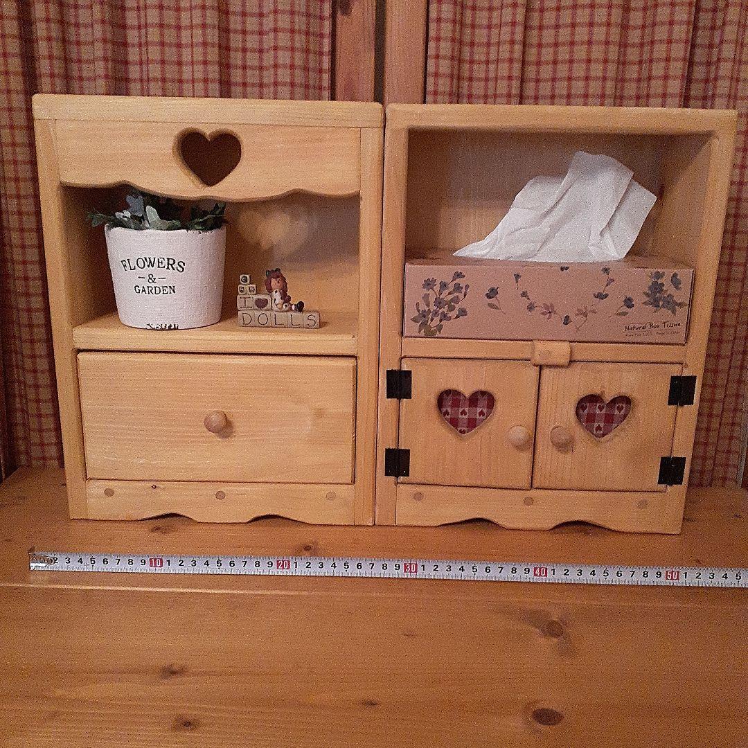 D32.カントリー家具(ライトオーク色)2点セット