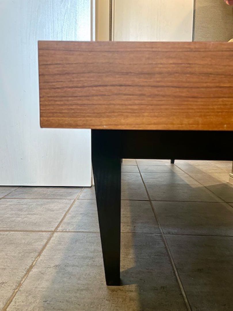 超美品■ウォールナット材 ローテーブル/ローボード特注品 180cm◾️カフェ店舗