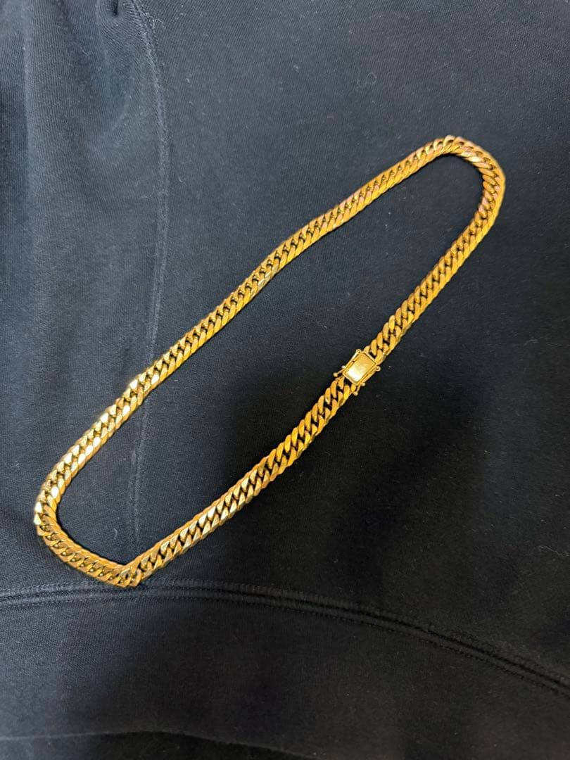 喜平 特注 50gオーバー 6面 ダブル K18メッキ ステンレス 値下げ⭕️