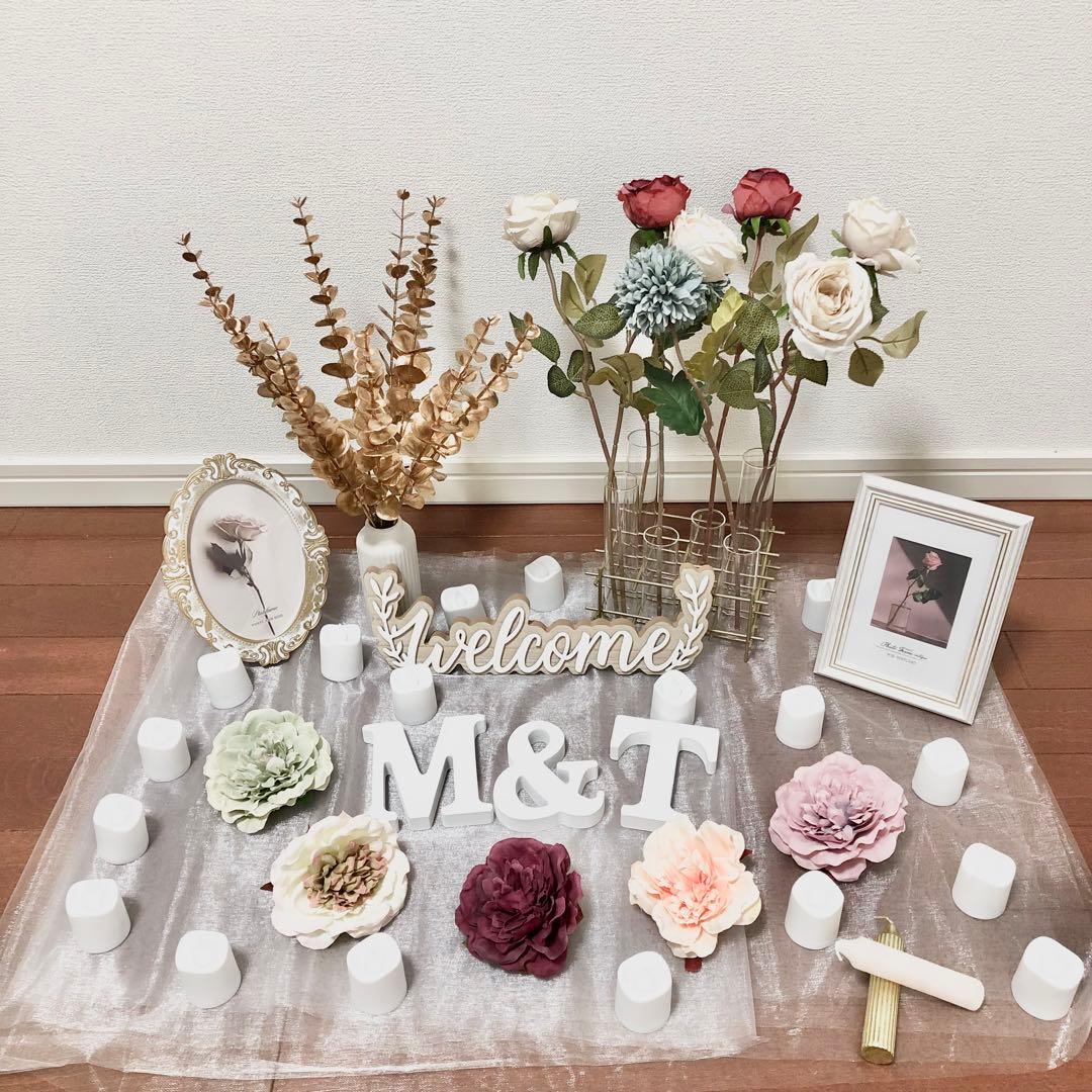 ウェルカムスペース　受付　演出台　装飾　結婚式　まとめ売り