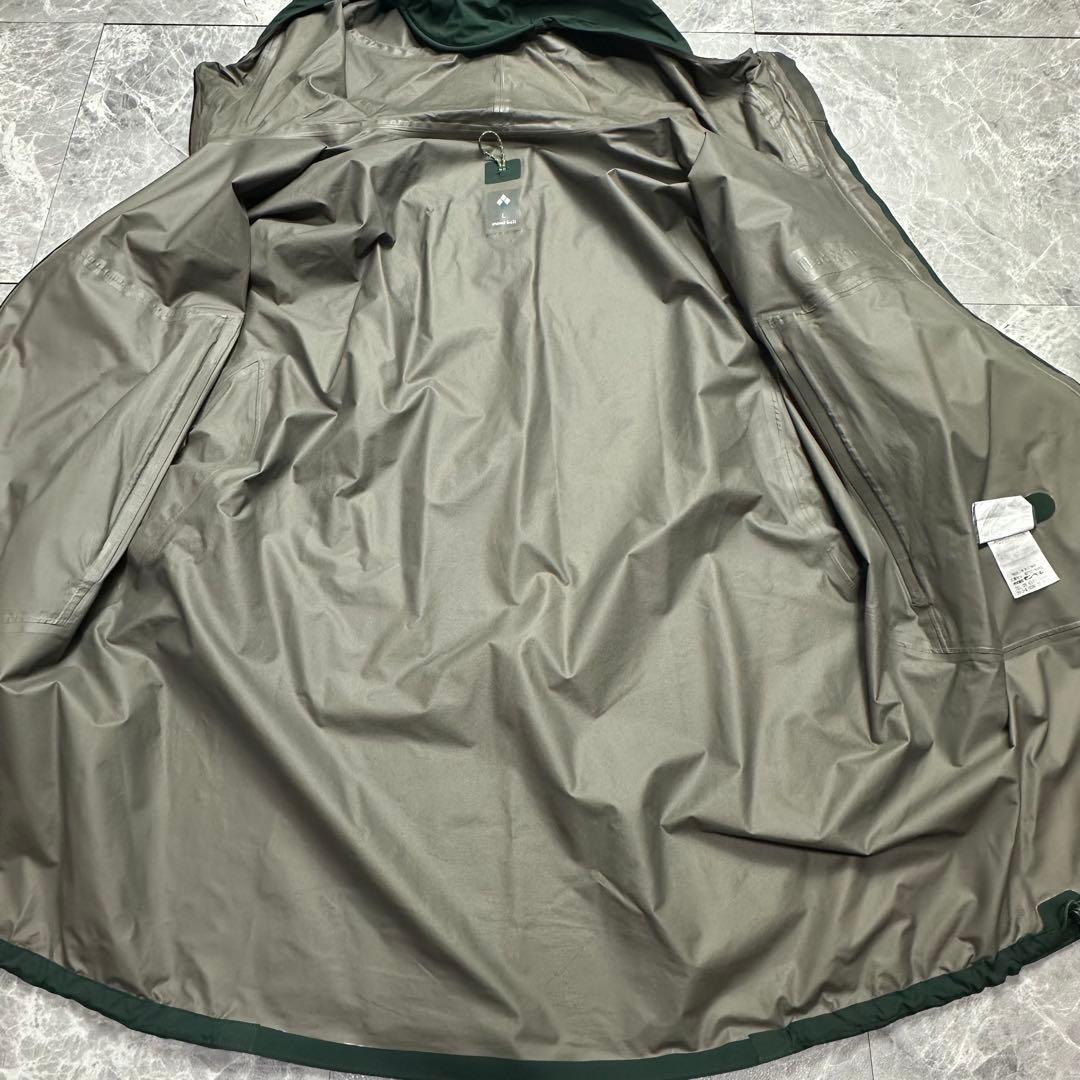モンベル　ゴアテックス　レイントレッカー　グリーン　マウンテンパーカー　L 希少