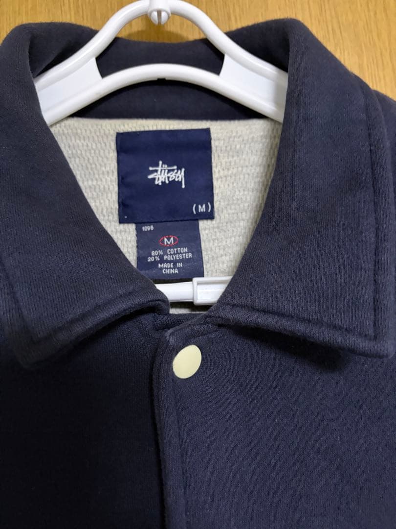 Stussy ネイビー ジャケット Mサイズ
