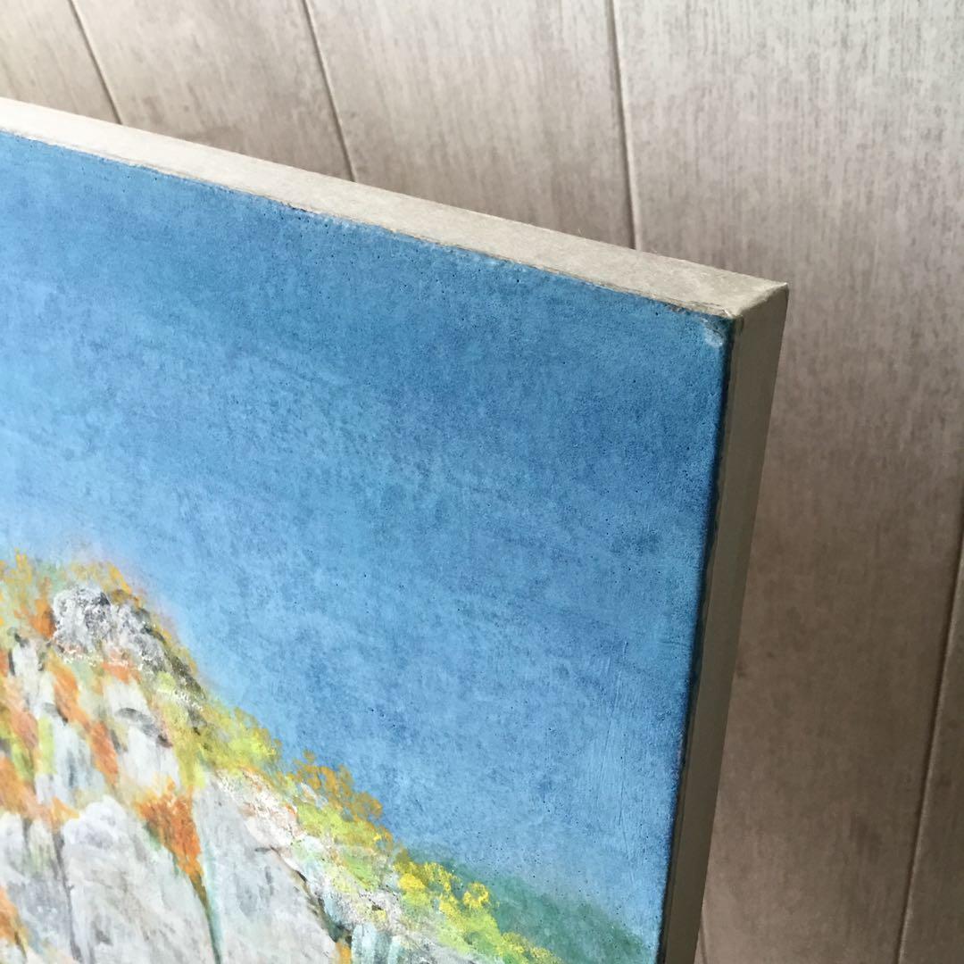 奥入瀬　八甲田山　紅葉　大型風景画　油彩　F20号