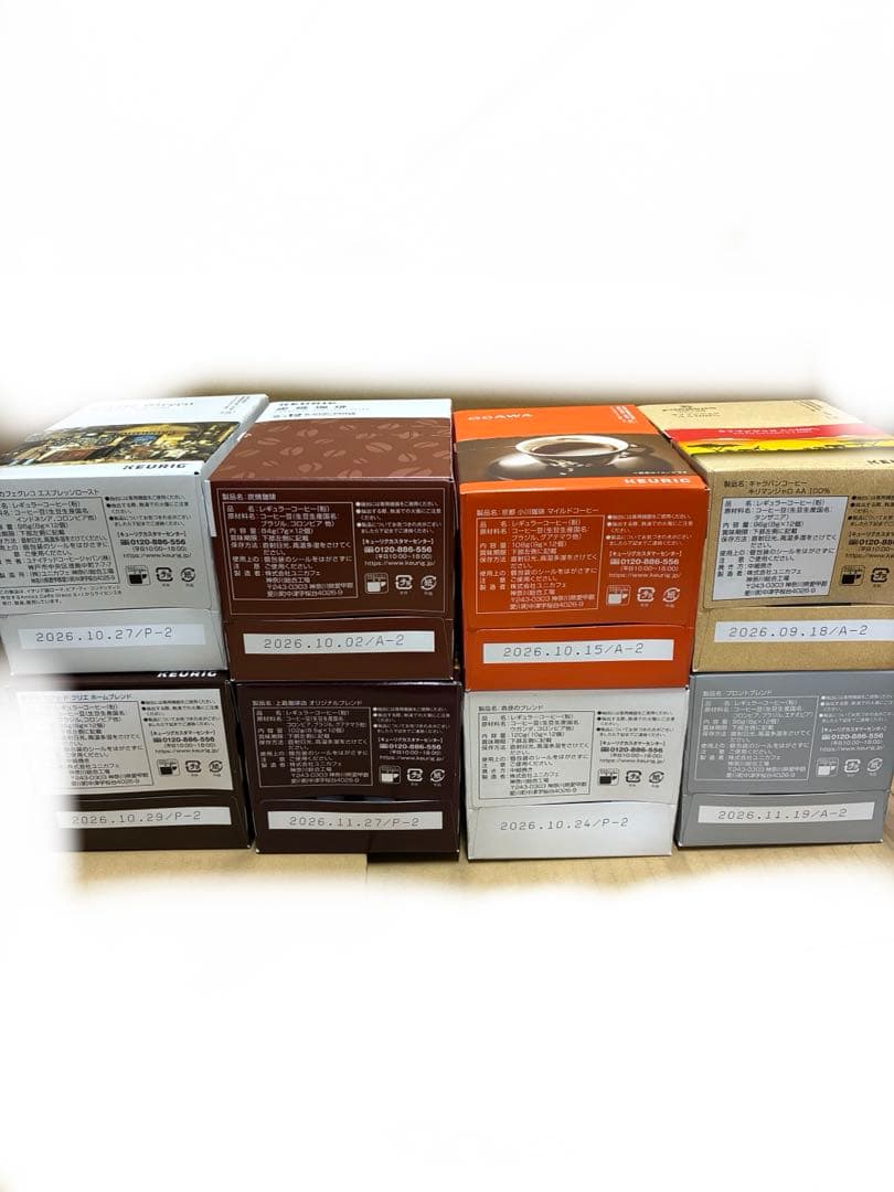 キューリグ　K-CUP 8種類アソートセット