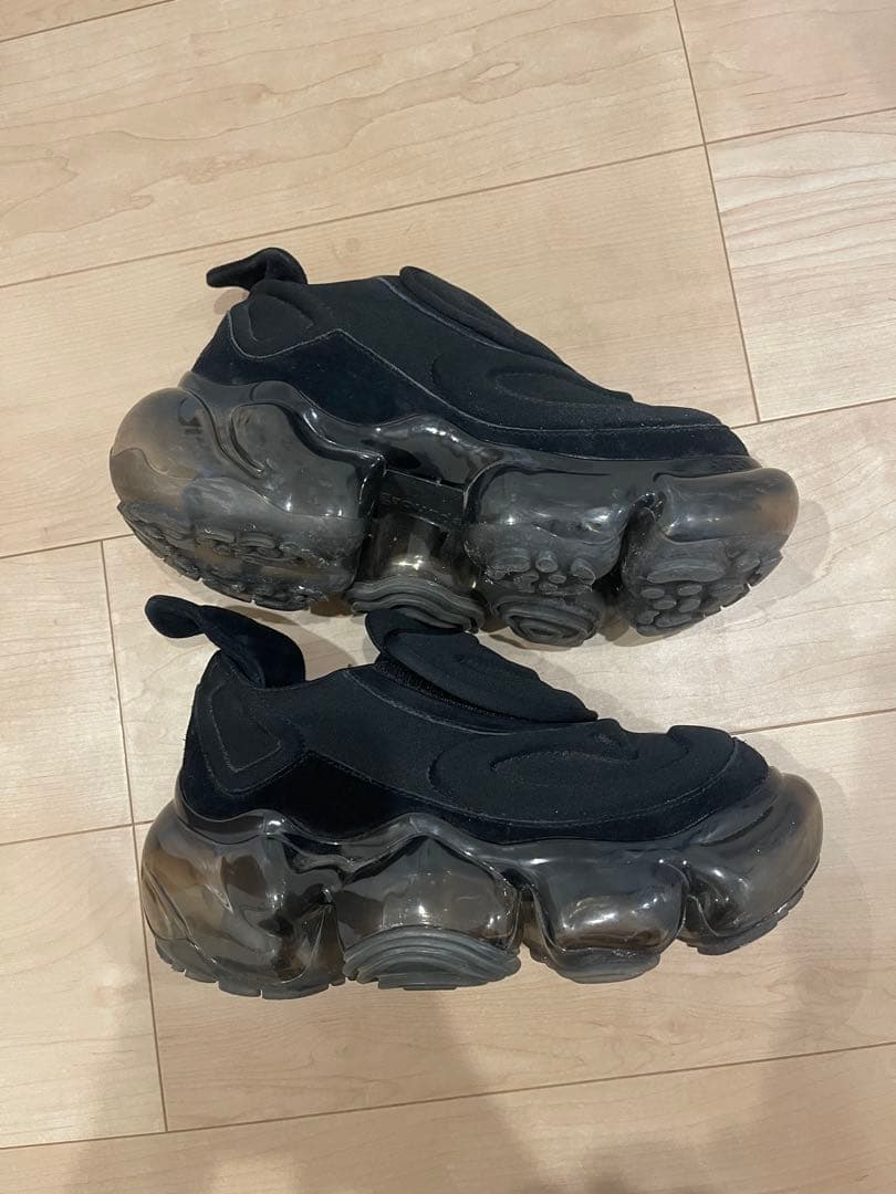 【袋付き】grounds MOOPIE NAZCA BLACK 26.5センチ