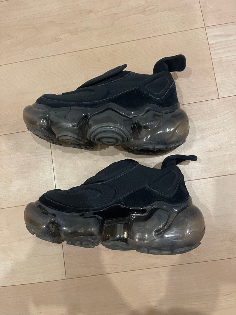 【袋付き】grounds MOOPIE NAZCA BLACK 26.5センチ