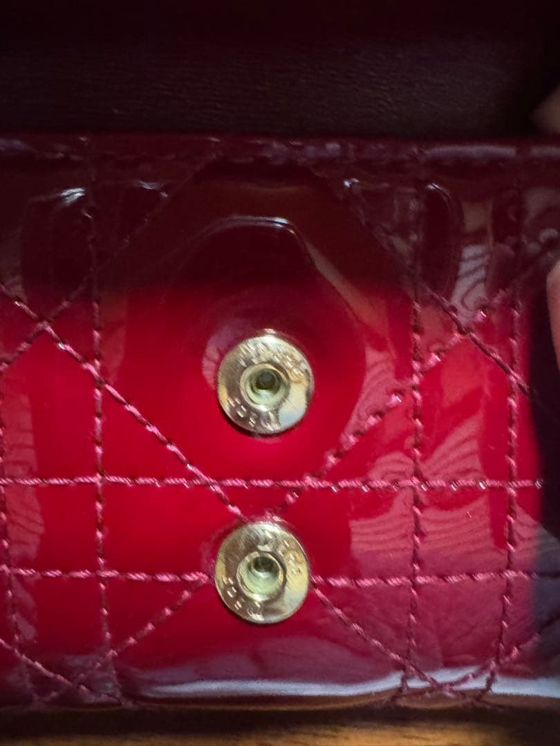 DIOR 三つ折り財布〈箱付き〉