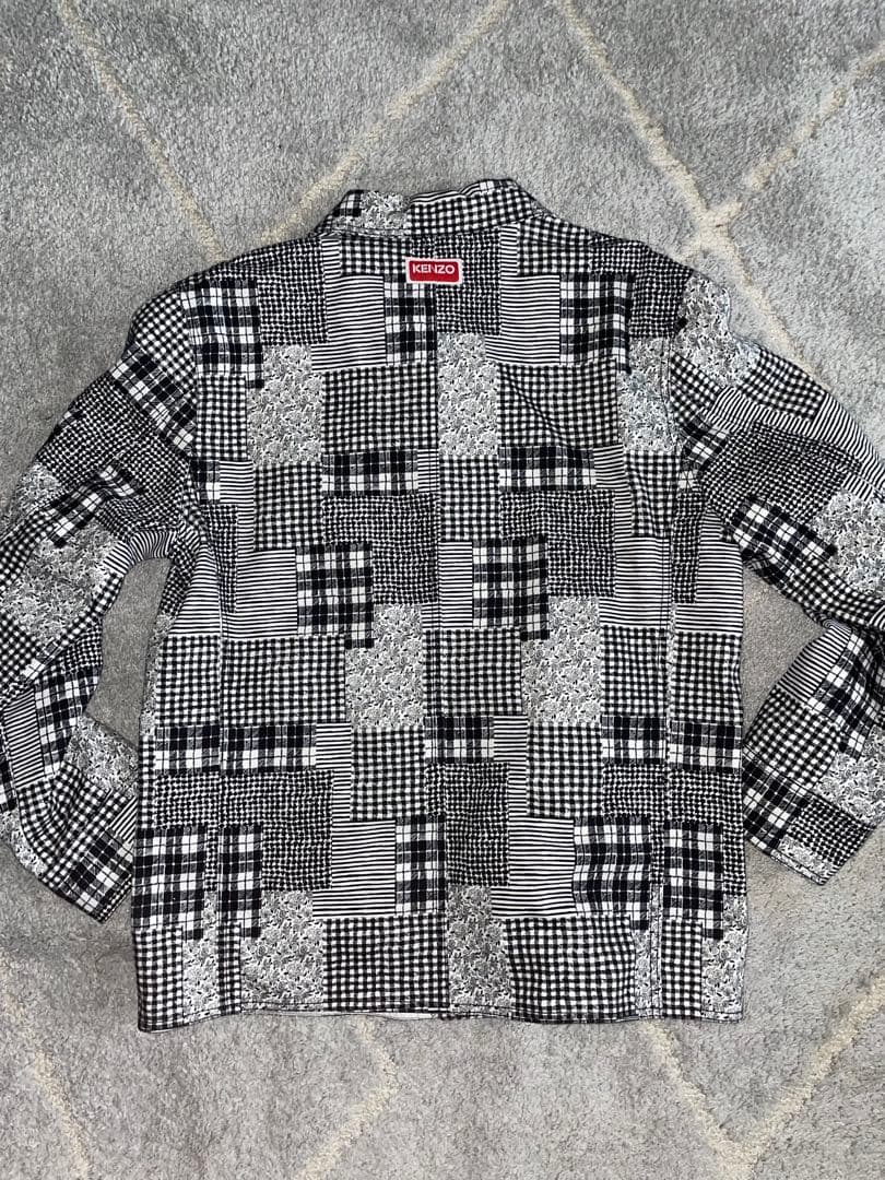 23SS KENZO パッチワーク　カバーオール　NIGO期