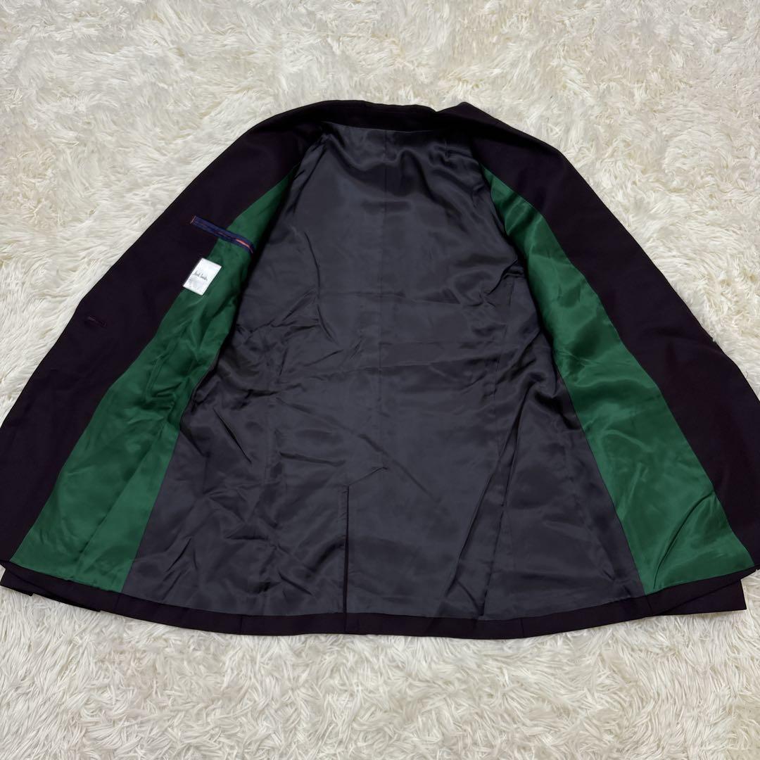 【現行タグ】ポールスミス　セットアップ　パープル　38　Mサイズ