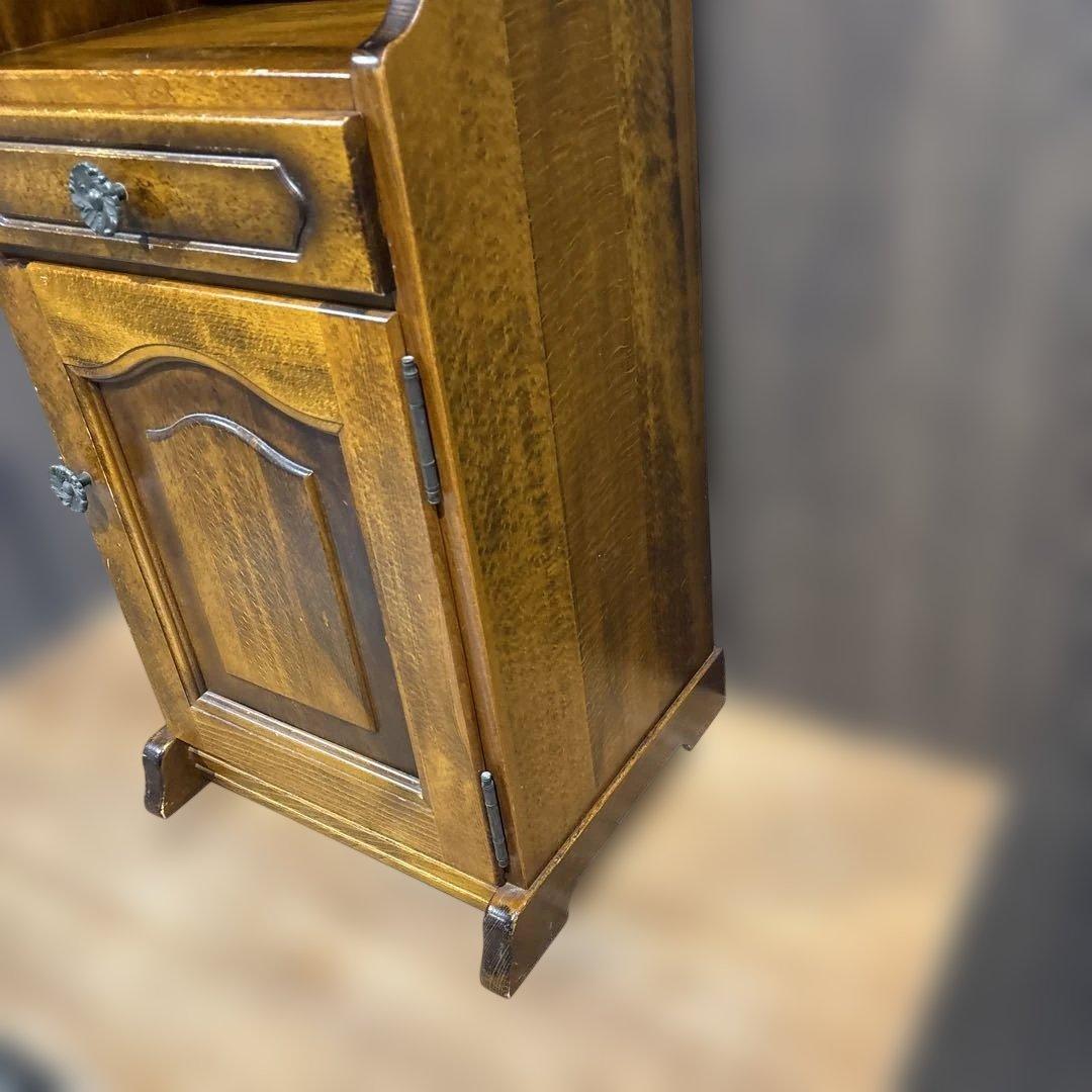 カリモク 電話台 花台　サイドテーブル