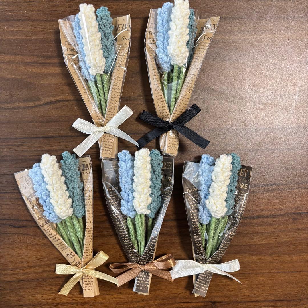 なっぴ様⭐︎ハンドメイド　枯れない花束　ミニ　花束22個（ラベンダー66本）