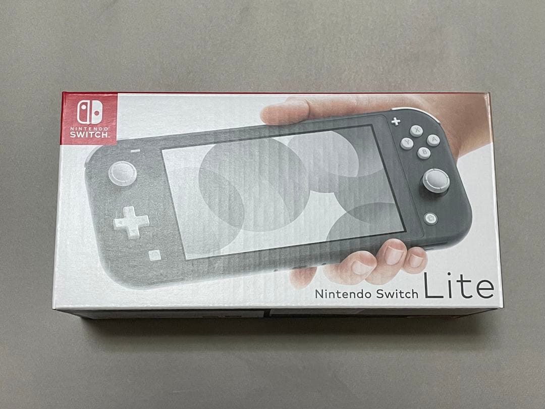 Nintendo Switch Lite グレー＆未使用画面保護フィルム