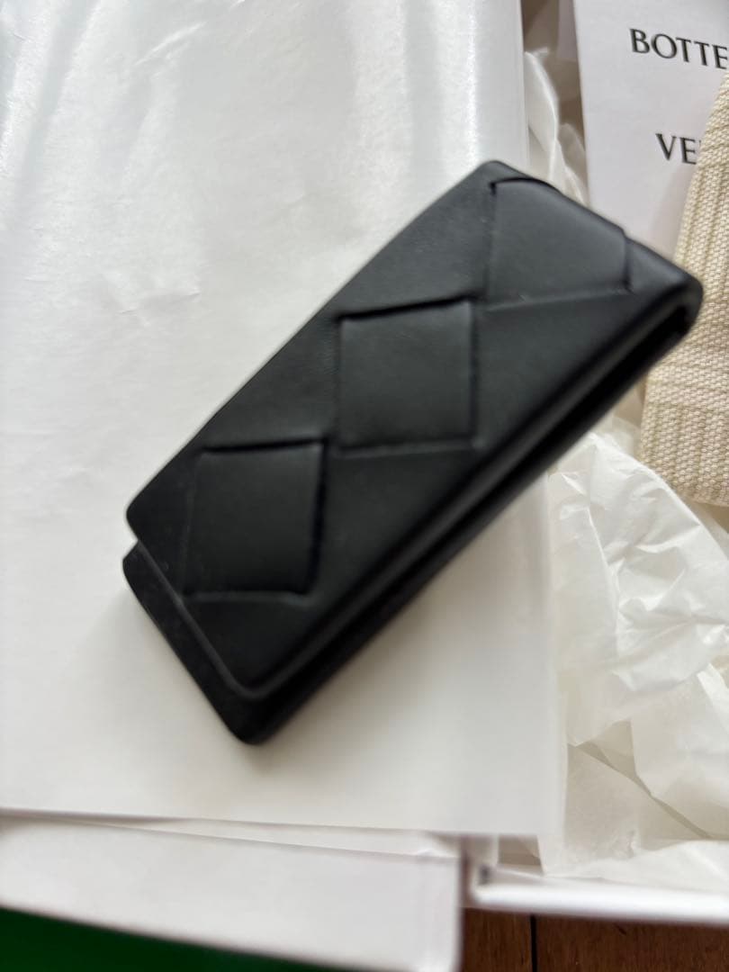 BOTTEGA VENETA ブラック マネークリップ　新品未使用　ラッピング有