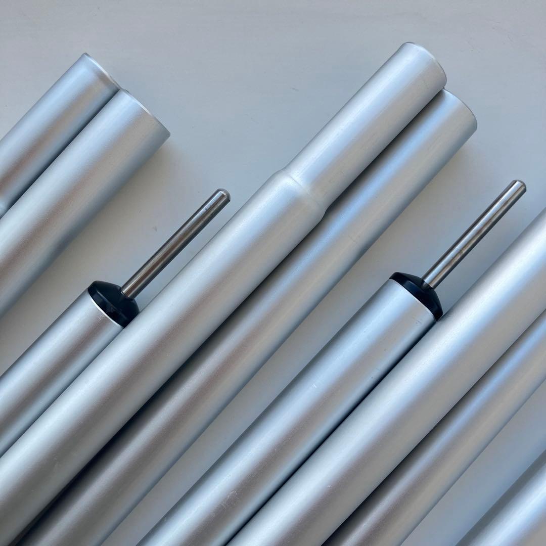 スノーピーク　アルミポール　170cm×4セット
