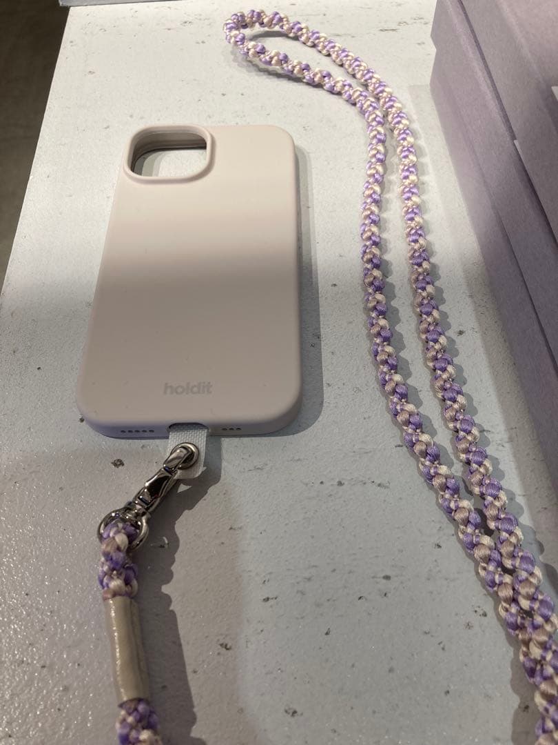 新品未使用 かしゆか商店 伊賀組紐 ストラップ ロング箱ショッパー付中川政七商店