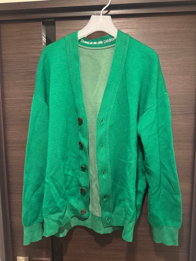 ACNE STUDIOS NO LOGO CARDIGAN グリーン