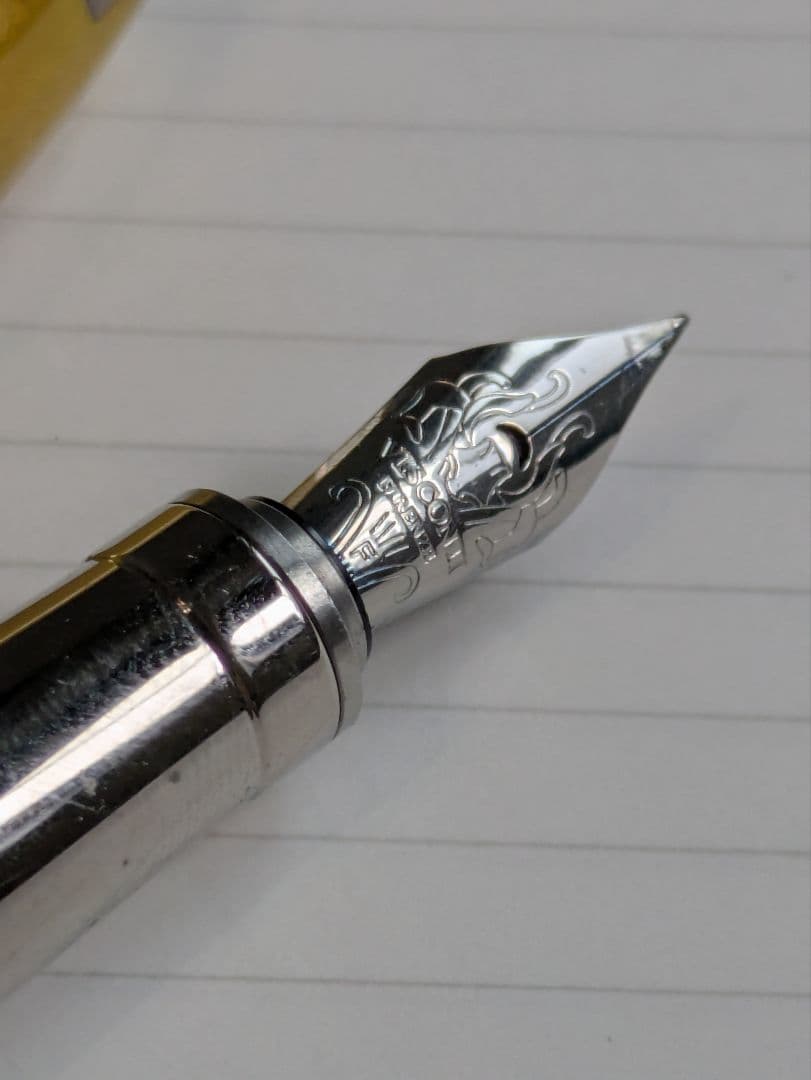 ヴィスコンティ　万年筆　ゴッホ　ひまわり　細字