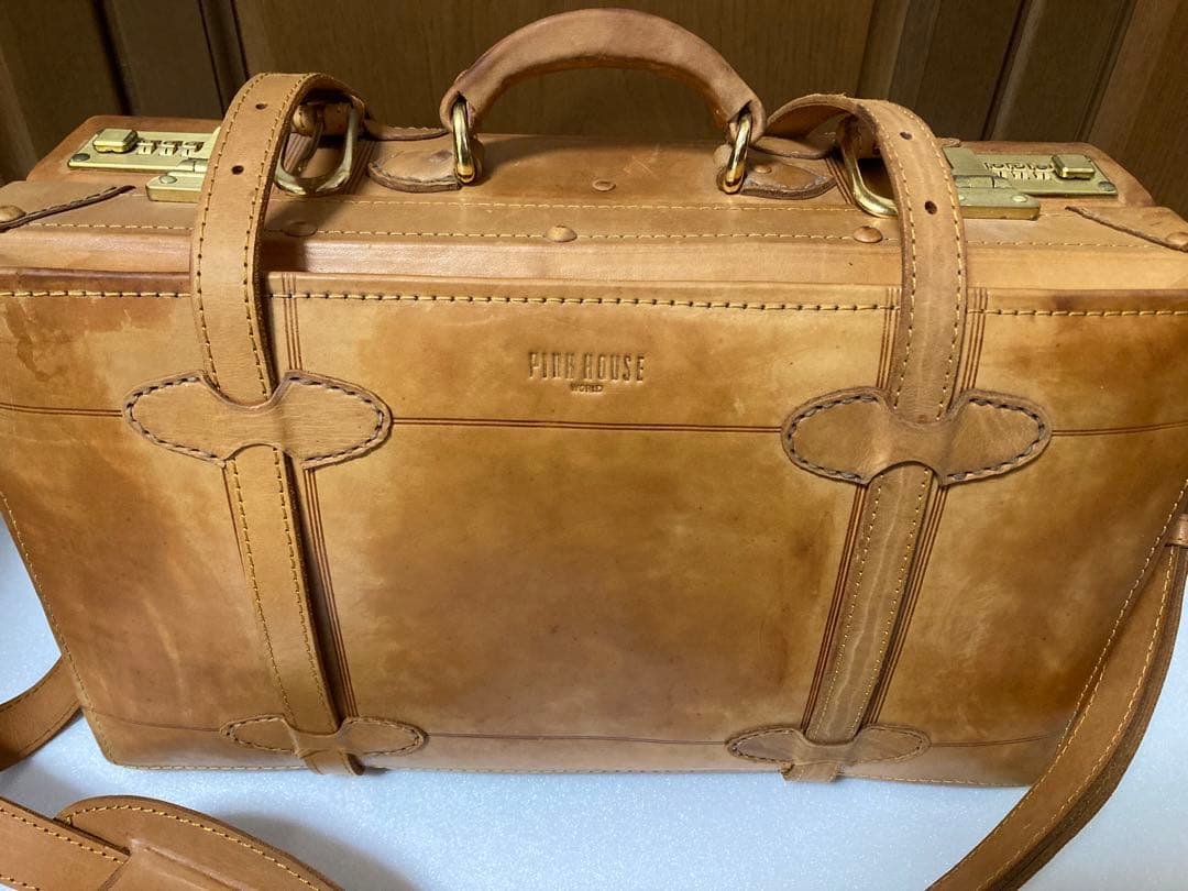 【未使用】ピンクハウス PINKHOUSE 非売品 オールレザー トランク