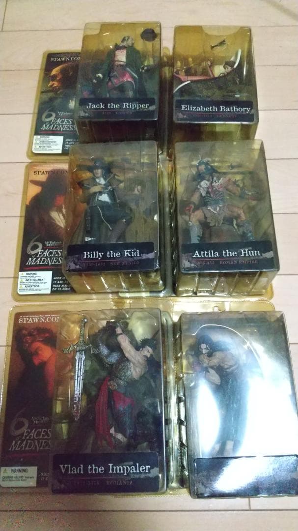 マクファーレンモンスターズ3「 6 faces of madness 」全6種+