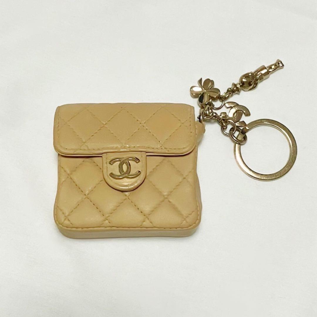 シャネル マトラッセ チャーム キーホルダー ヴィンテージ