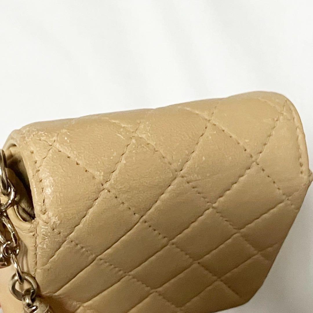 シャネル マトラッセ チャーム キーホルダー ヴィンテージ