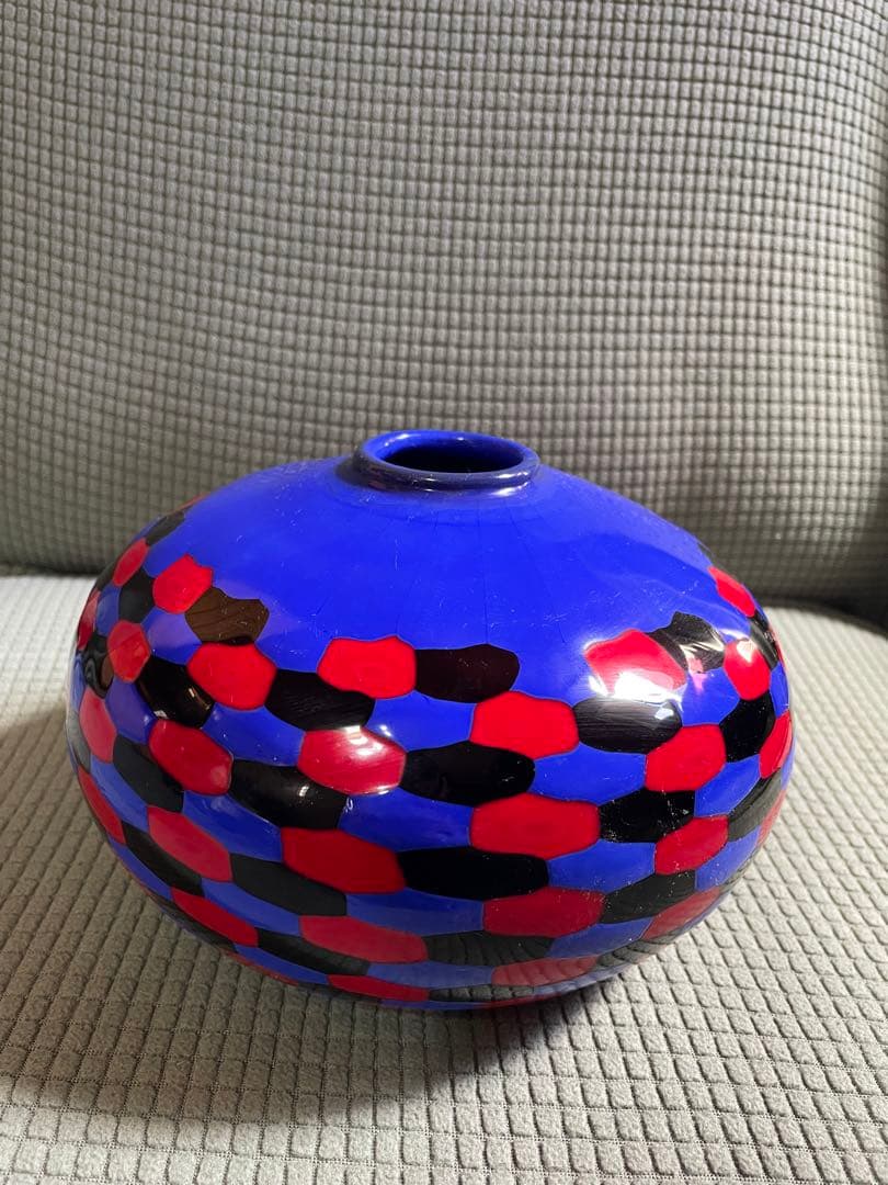 ベネチアガラス　花瓶　置き物